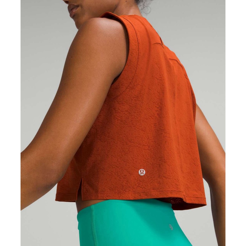 Lululemon Cropped Training Tank Top